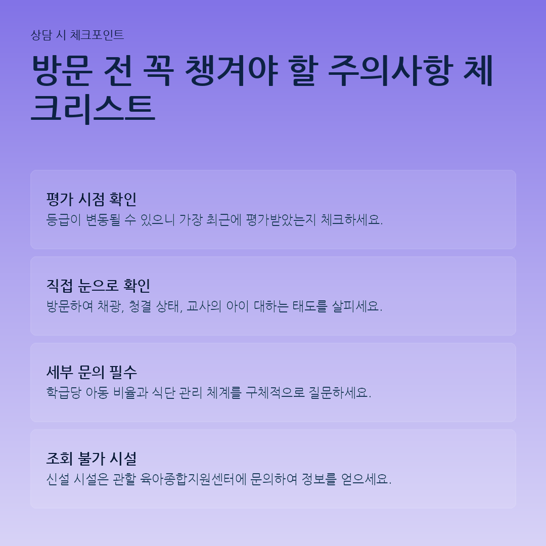방문 전 꼭 챙겨야 할 주의사항 체크리스트 요약 카드