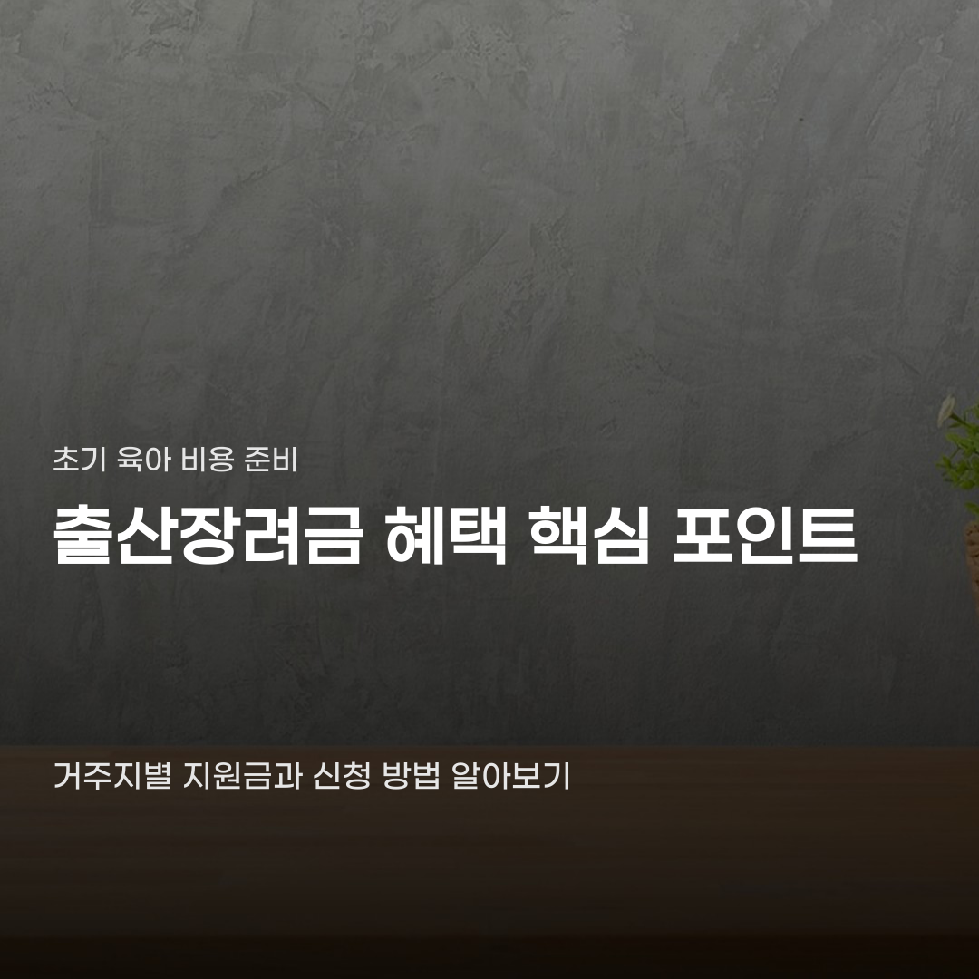 출산장려금 지역마다 지원 규모가 달라지는 이유