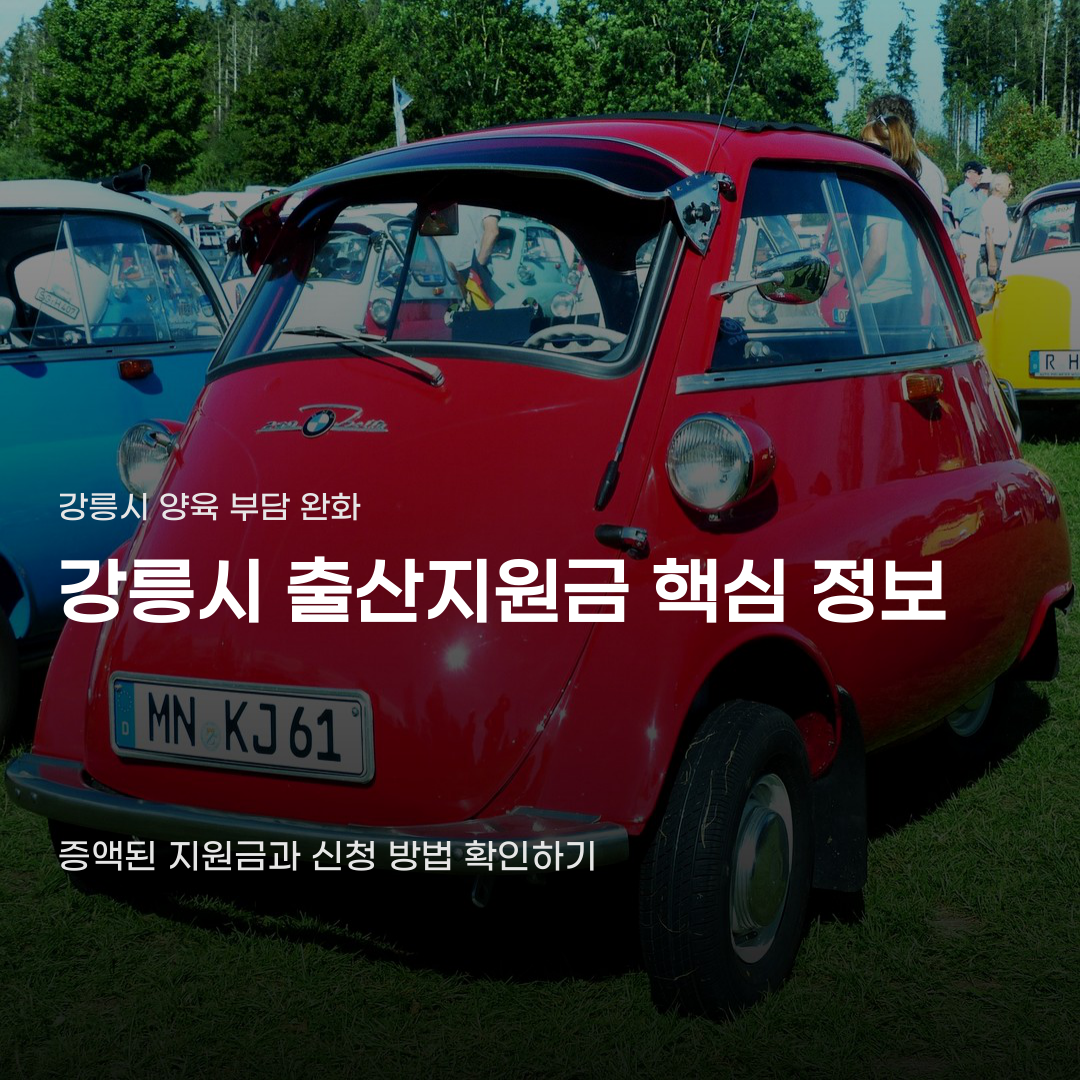 강릉시 출산지원금 신청이 끝이 아닌 단계